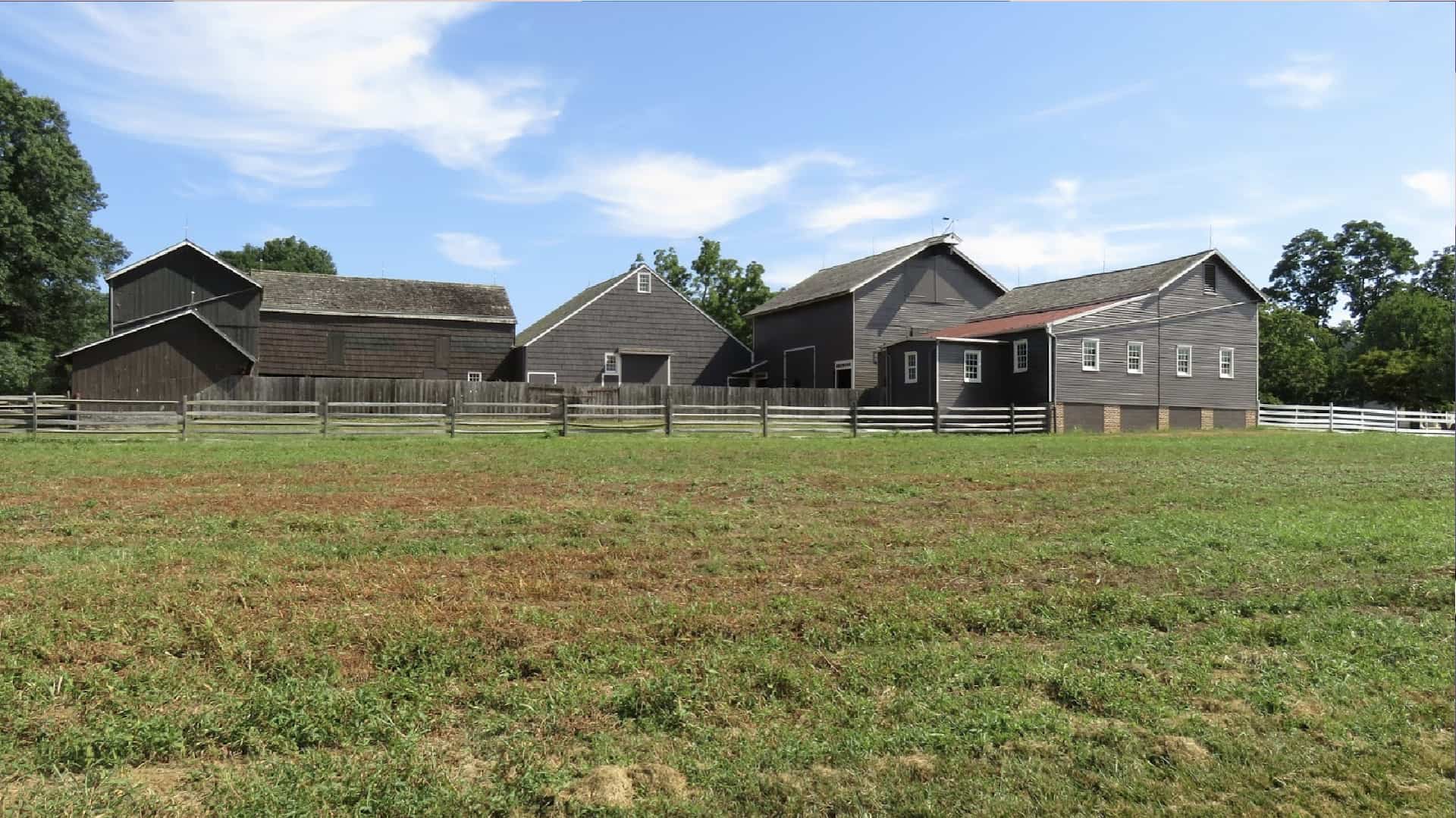 a view of Historic Longstreet Farm