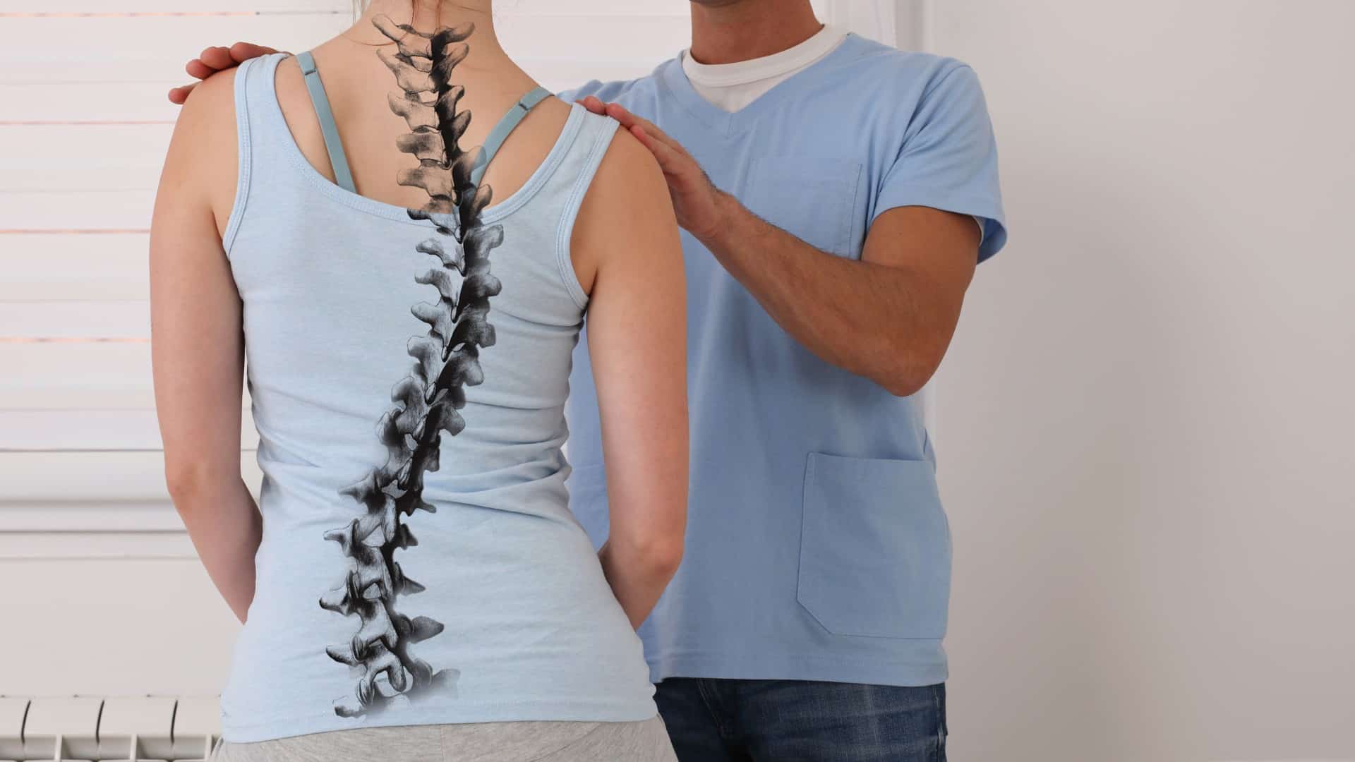 a person’s spine