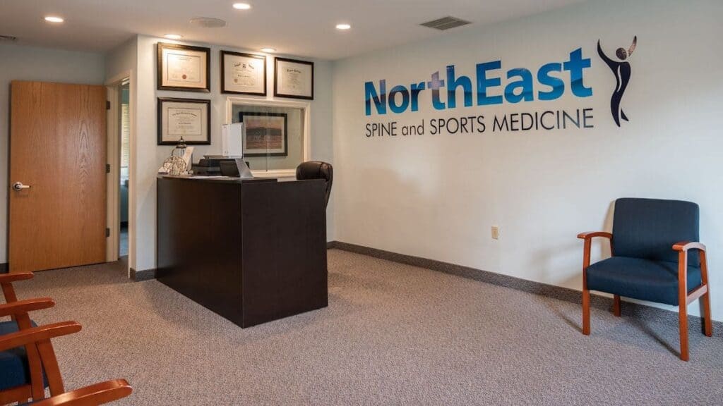 Interior of a Northeast Spine and Sports Medicine Chiropractic Office | Chiropractor Statistics